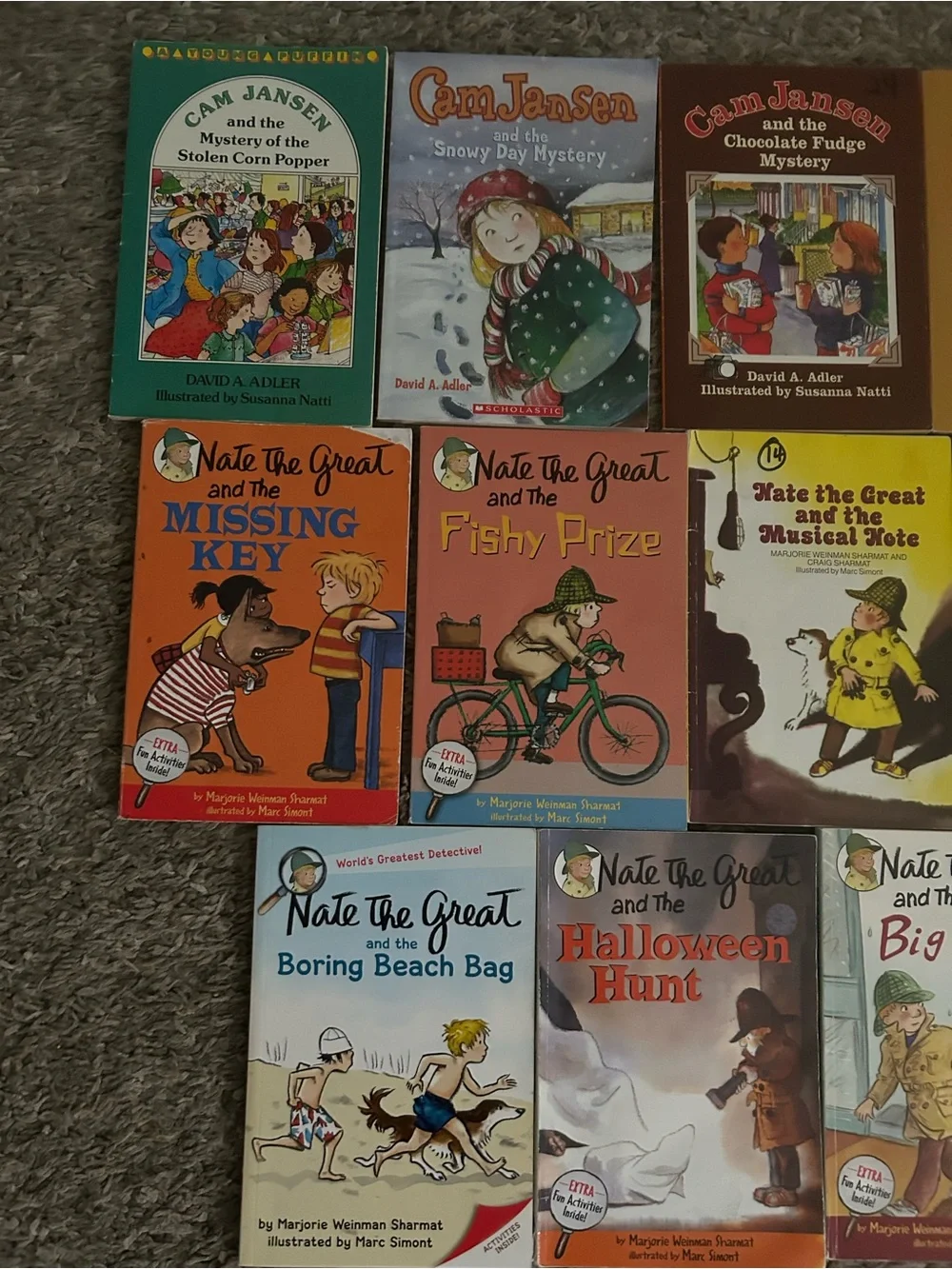 Nate the Great and Can Jansen Mystery Kids Books